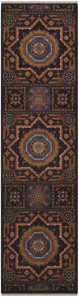 2' 8 x 9' 11 Hand Knotted Mamluk Ziegler Runner Rug