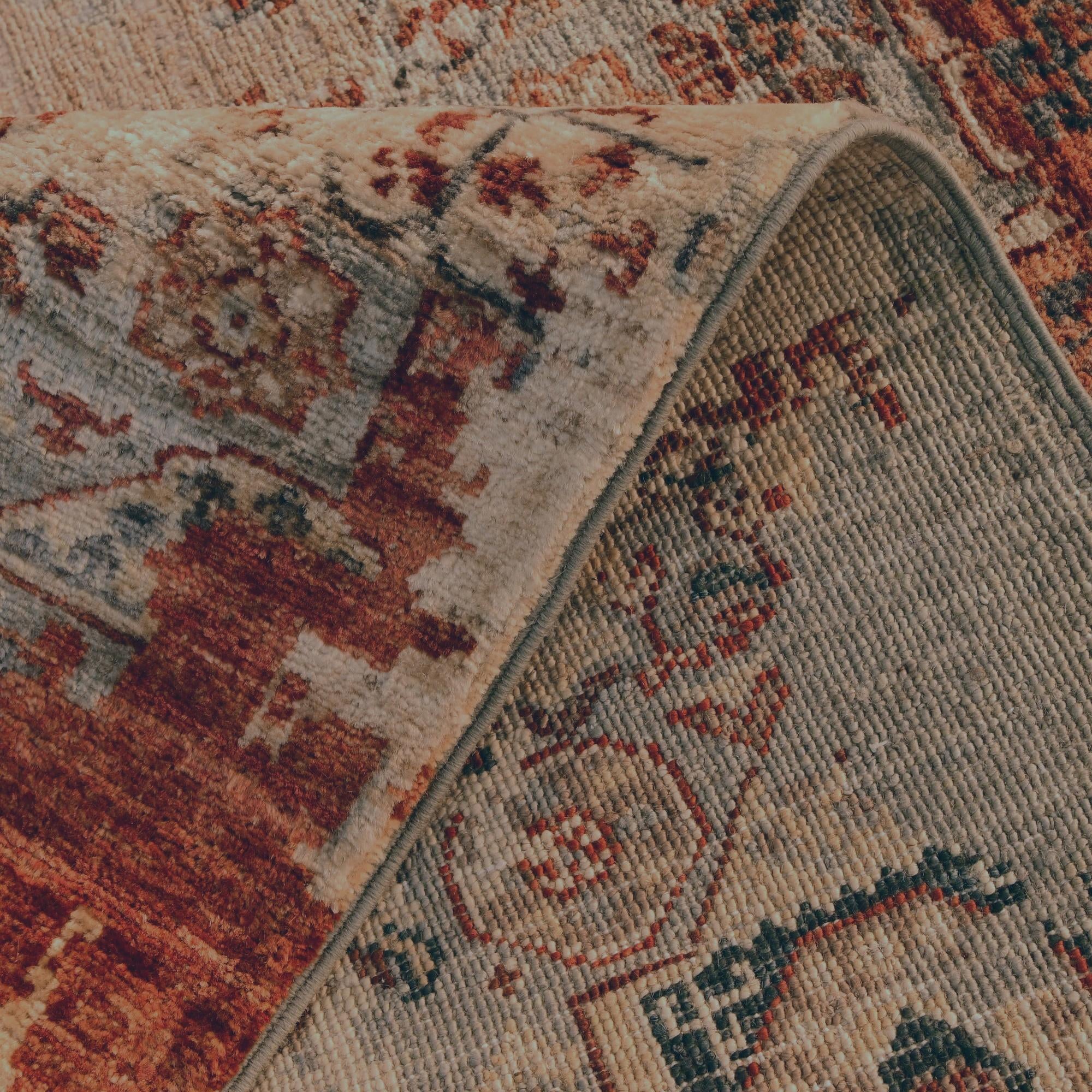 2' 9 x 9' 9 Hand Knotted Mamluk Ziegler Runner Rug