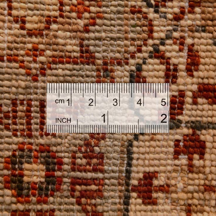 Detail image of 2' 9 x 9' 9 Hand Knotted Mamluk Ziegler Runner Rug