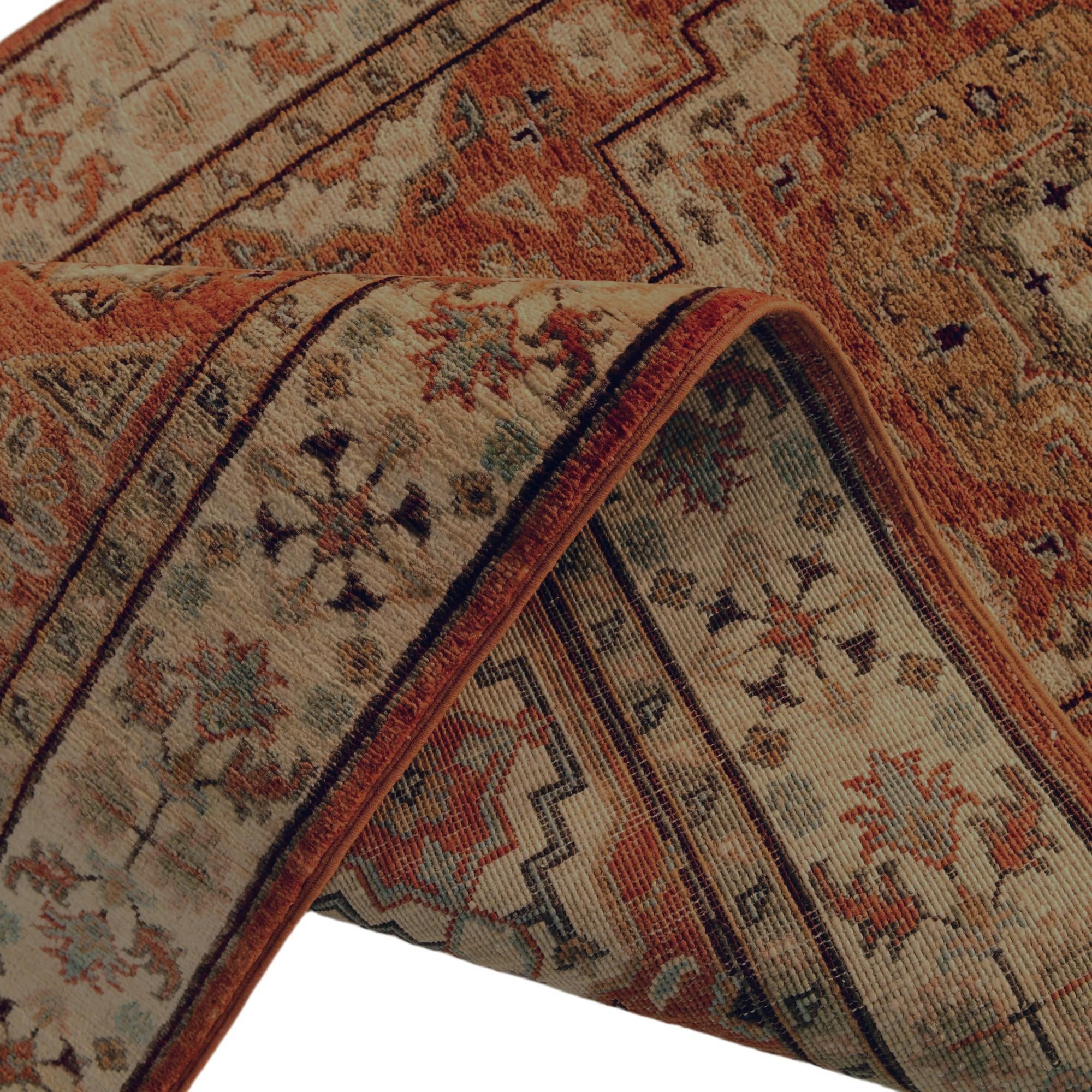 2' 8 x 9' 11 Hand Knotted Mamluk Ziegler Runner Rug