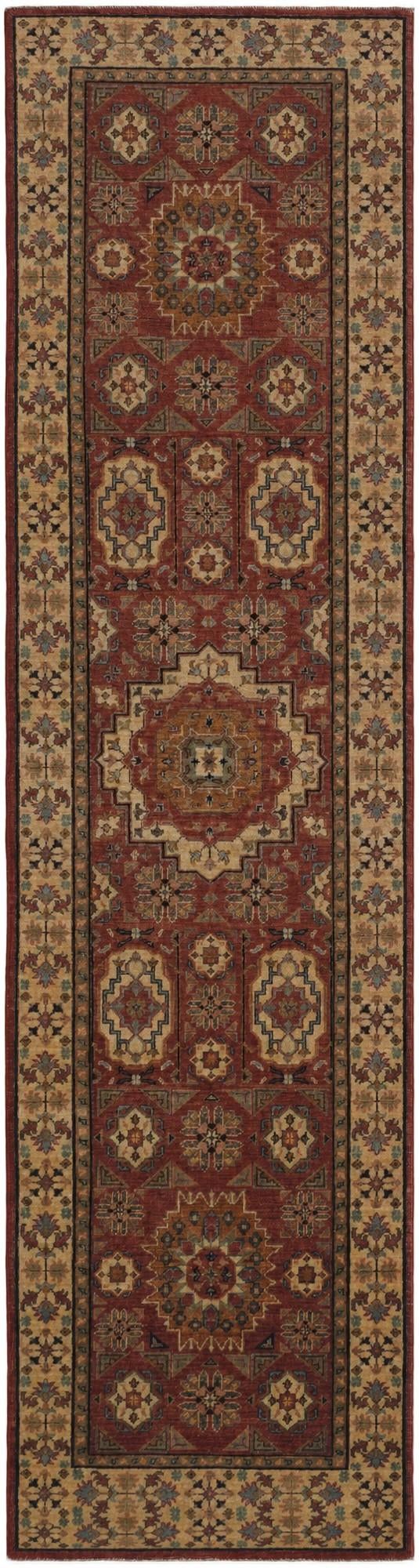 2' 8 x 9' 11 Hand Knotted Mamluk Ziegler Runner Rug