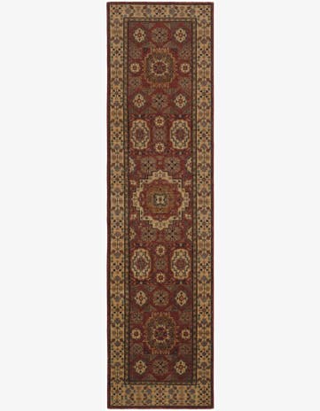 2' 8 x 9' 11 Hand Knotted Mamluk Ziegler Runner Rug