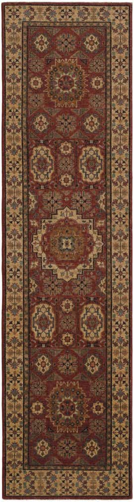 2' 8 x 9' 11 Hand Knotted Mamluk Ziegler Runner Rug