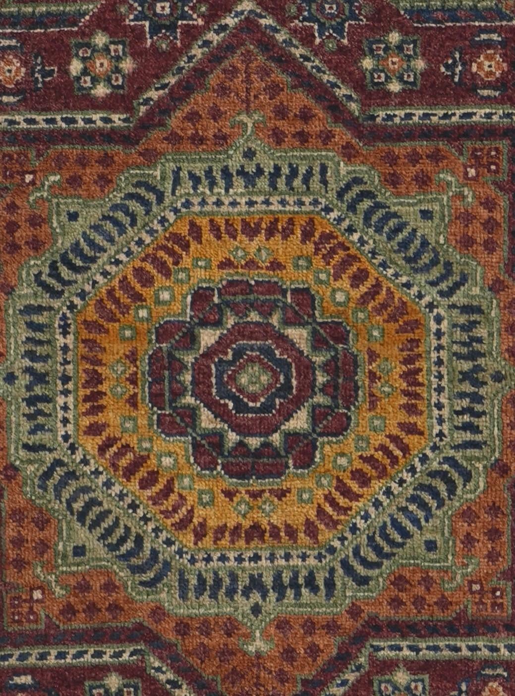 2' 8 x 10' 5 Hand Knotted Mamluk Ziegler Runner Rug