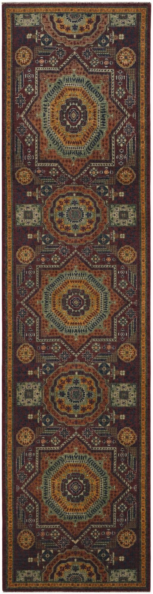 2' 8 x 10' 5 Hand Knotted Mamluk Ziegler Runner Rug