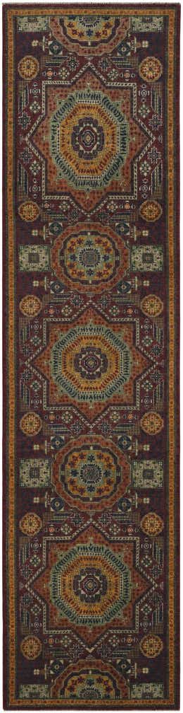 2' 8 x 10' 5 Hand Knotted Mamluk Ziegler Runner Rug