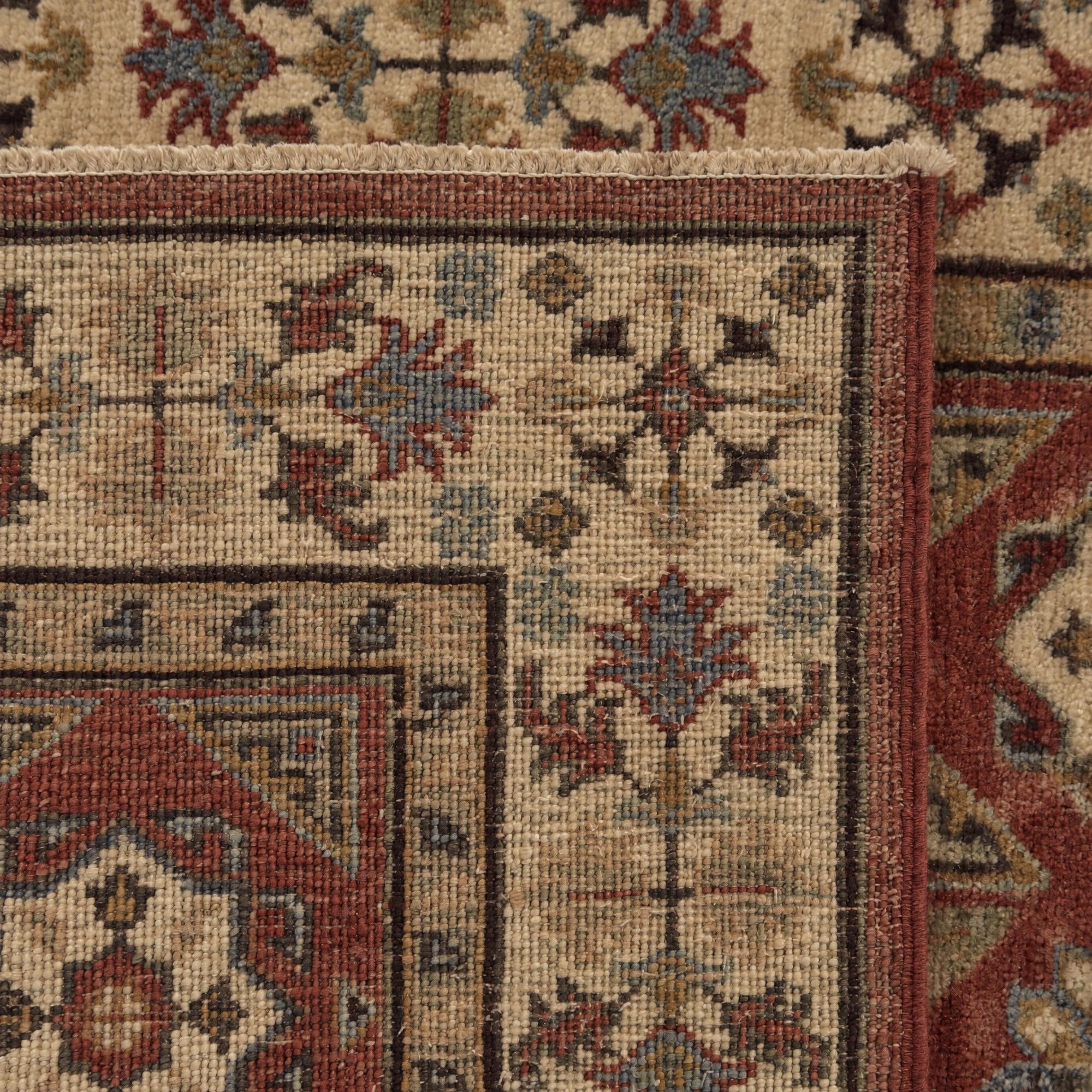 80cm x 300cm anudado a mano Mamluk Ziegler Alfombra Pasillera