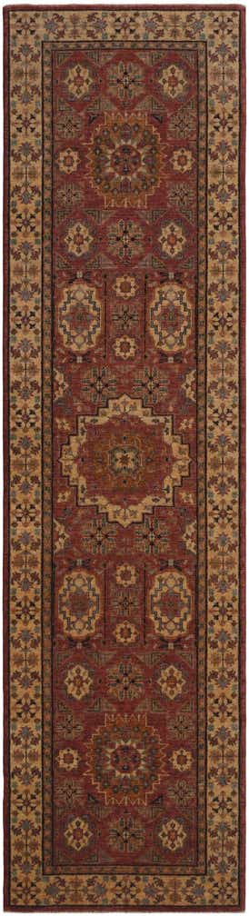 2' 7 x 9' 11 Hand Knotted Mamluk Ziegler Runner Rug