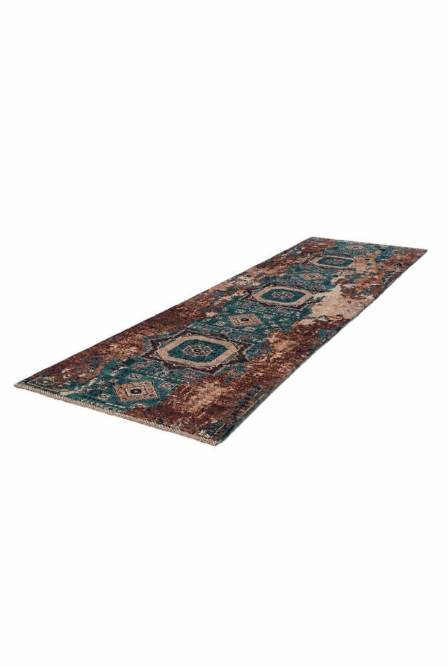 Detail image of 2' 10 x 10' Hand Knotted Mamluk Ziegler Runner Rug