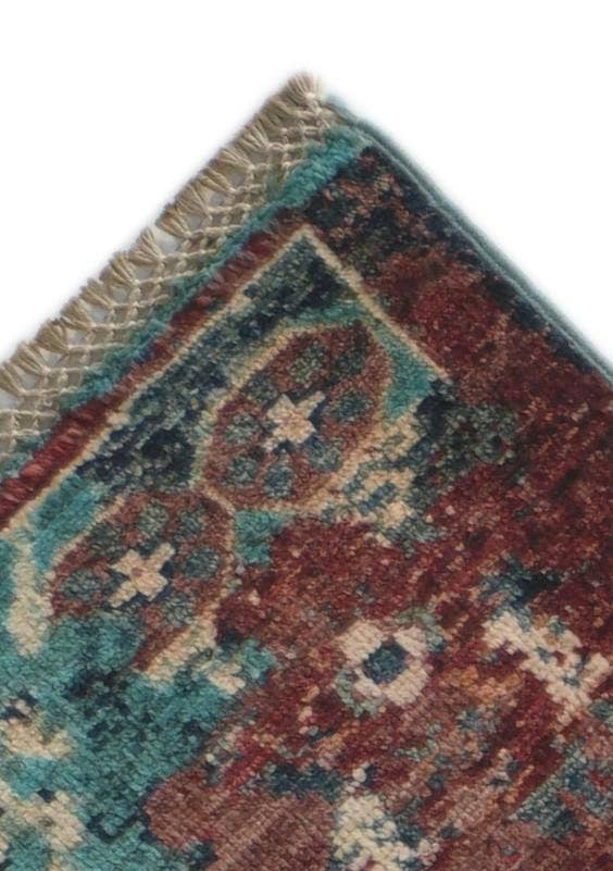 Detail image of 2' 10 x 10' Hand Knotted Mamluk Ziegler Runner Rug