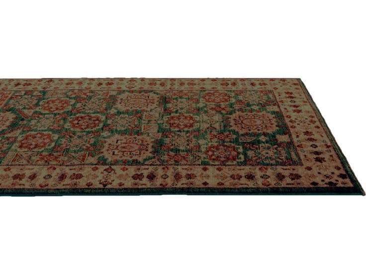 Detail image of 2' 8 x 9' 11 Hand Knotted Mamluk Ziegler Runner Rug