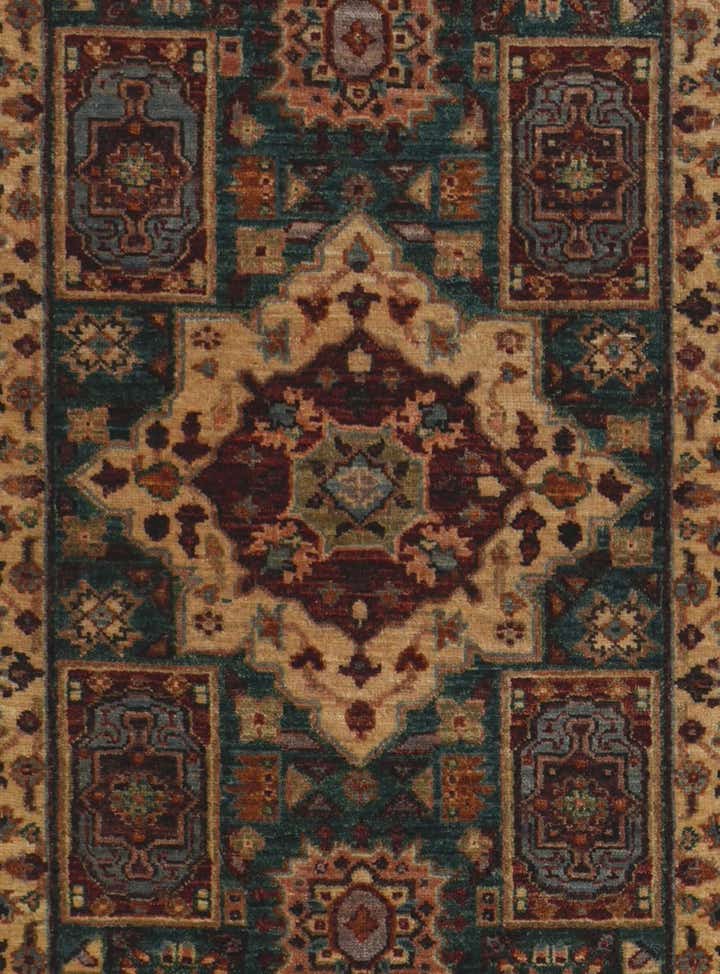 2' 8 x 9' 11 Hand Knotted Mamluk Ziegler Runner Rug