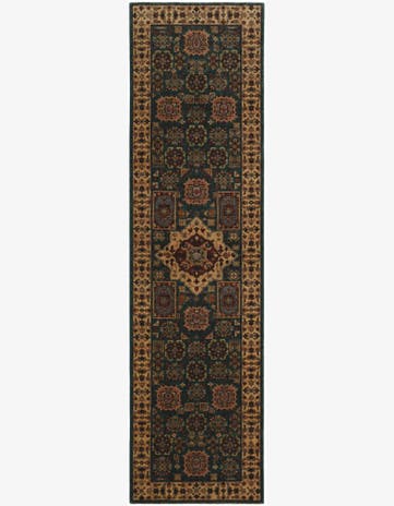 2' 8 x 9' 11 Hand Knotted Mamluk Ziegler Runner Rug