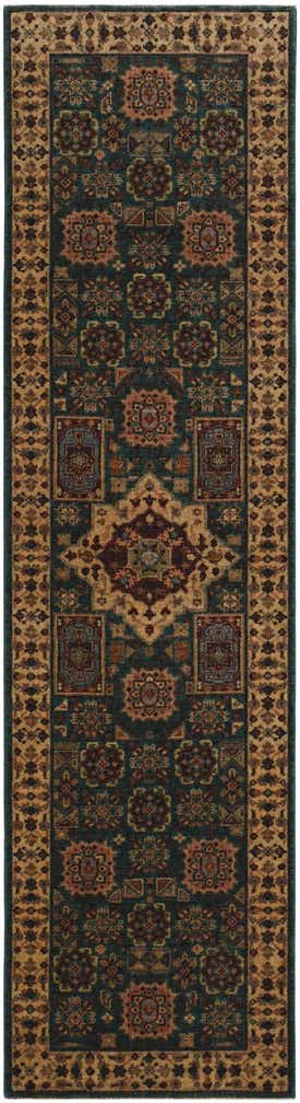 2' 8 x 9' 11 Hand Knotted Mamluk Ziegler Runner Rug