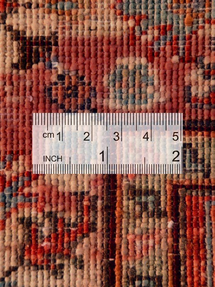 Detail image of 2' 8 x 9' 11 Hand Knotted Mamluk Ziegler Runner Rug