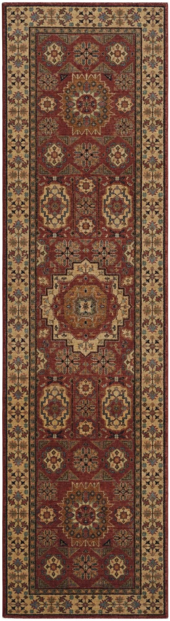 2' 8 x 9' 11 Hand Knotted Mamluk Ziegler Runner Rug