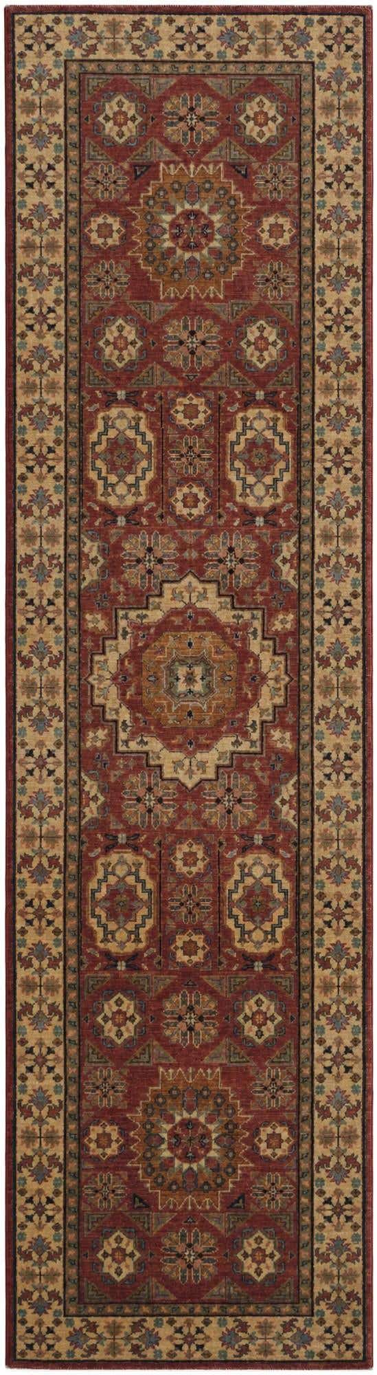 2' 8 x 9' 11 Hand Knotted Mamluk Ziegler Runner Rug