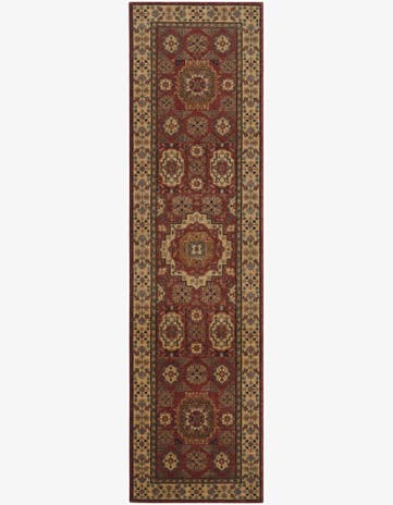 2' 8 x 9' 11 Hand Knotted Mamluk Ziegler Runner Rug
