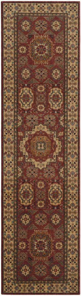 2' 8 x 9' 11 Hand Knotted Mamluk Ziegler Runner Rug