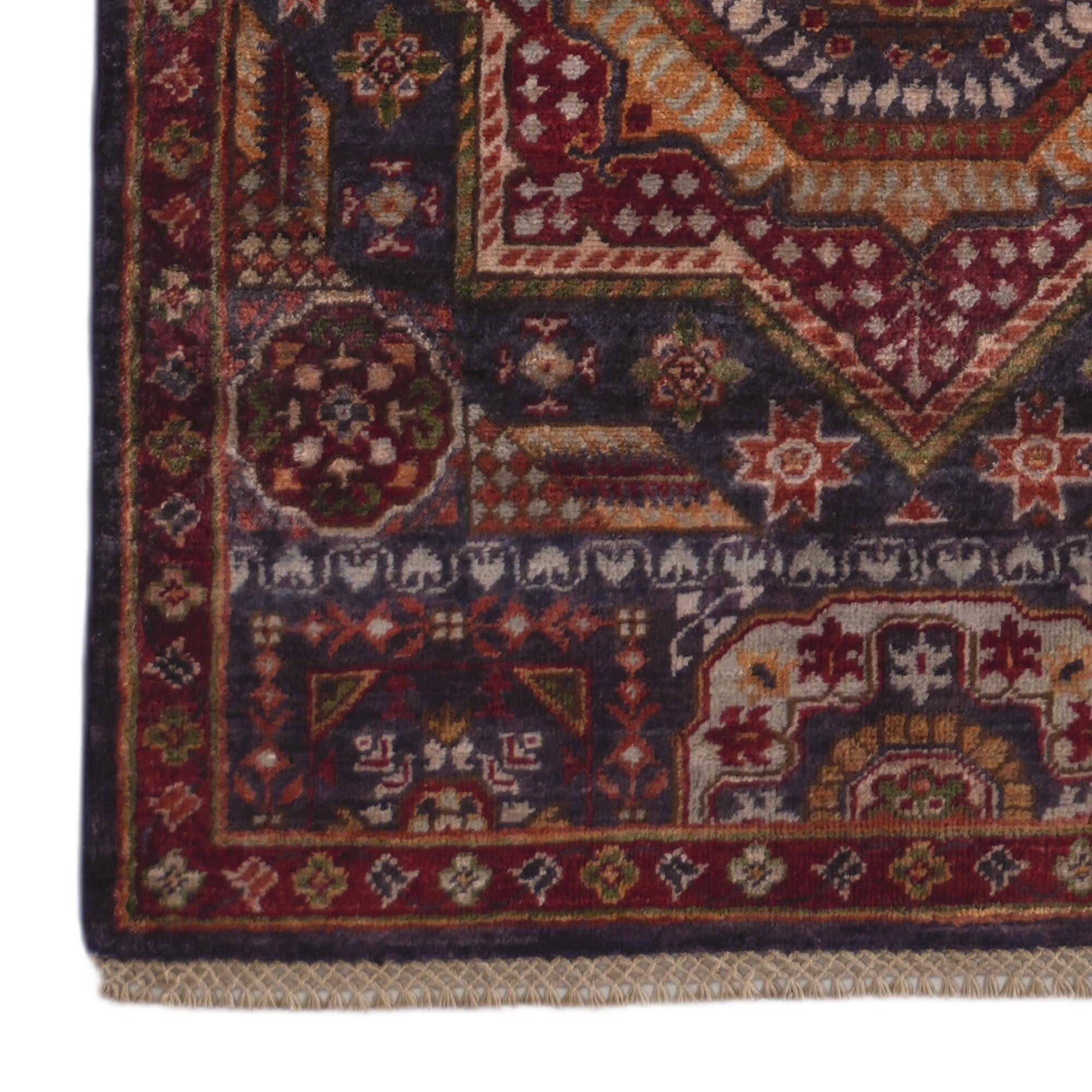 2' 9 x 9' 9 Hand Knotted Mamluk Ziegler Runner Rug