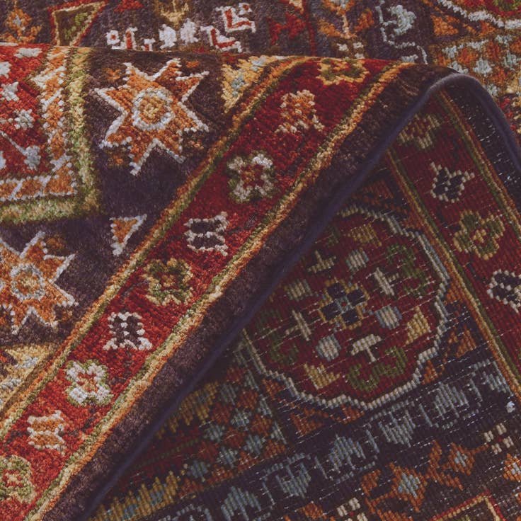 Detail image of 2' 9 x 9' 9 Hand Knotted Mamluk Ziegler Runner Rug