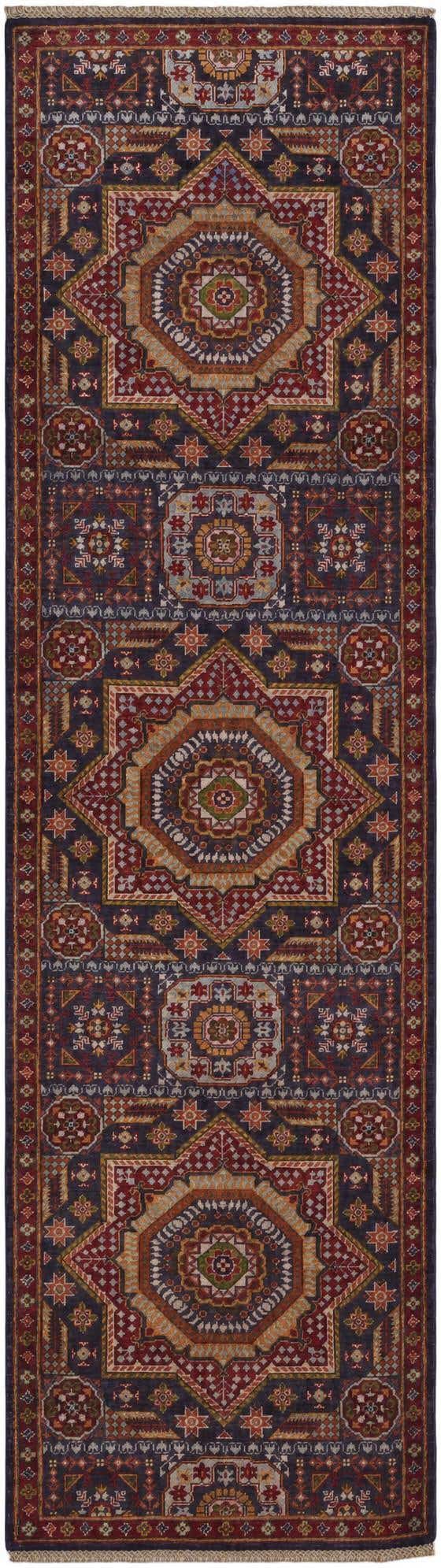 2' 9 x 9' 9 Hand Knotted Mamluk Ziegler Runner Rug