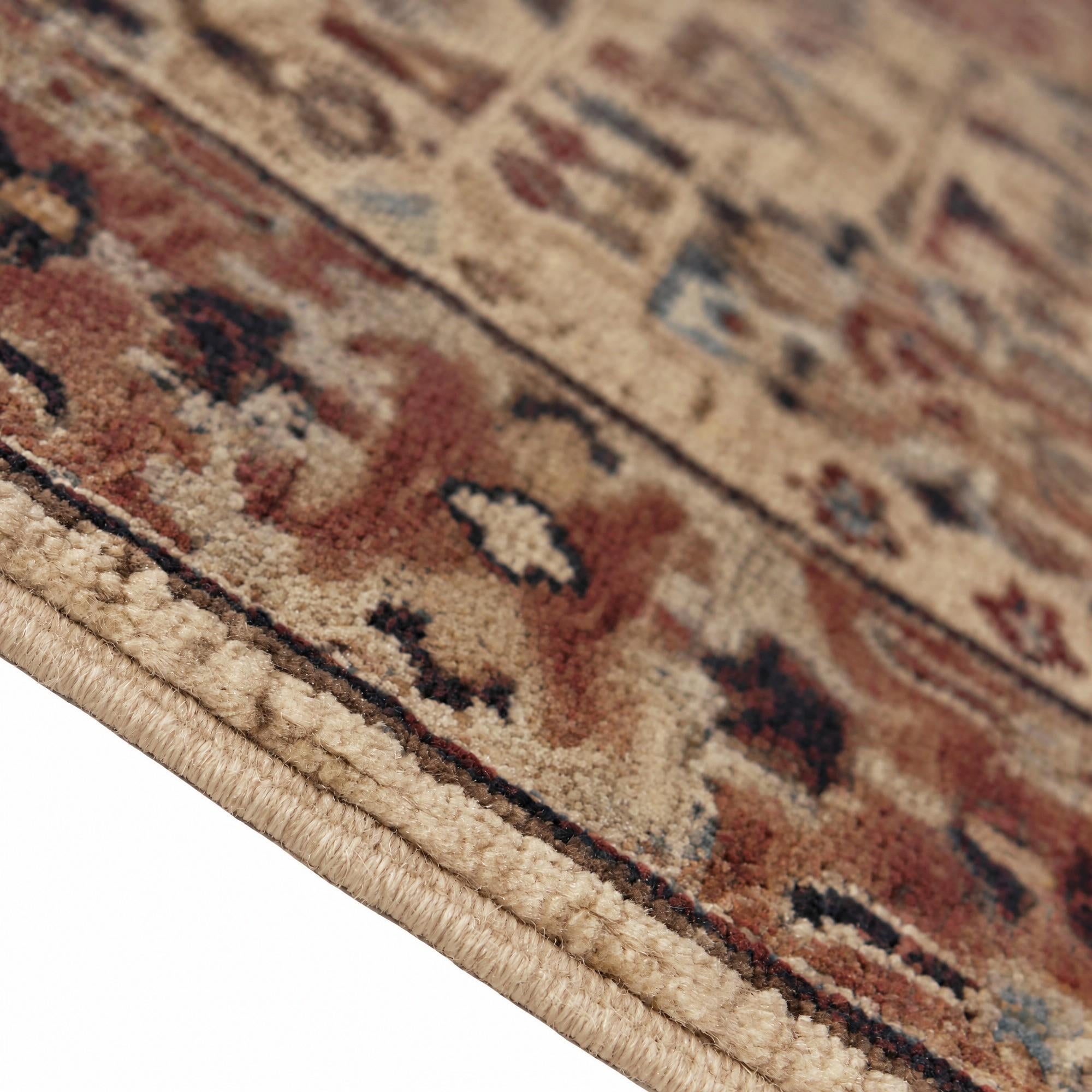 80cm x 300cm Hand Knotted Mamluk Ziegler Runner Rug