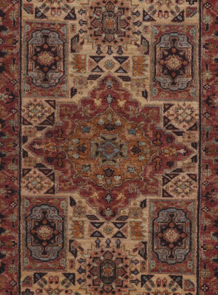 2' 7 x 9' 9 Hand Knotted Mamluk Ziegler Runner Rug