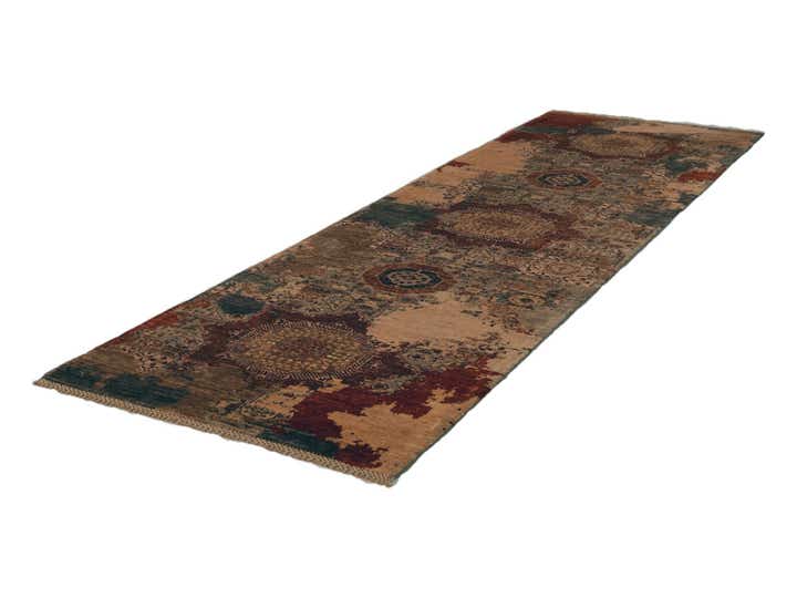 2' 10 x 9' 6 Hand Knotted Mamluk Ziegler Runner Rug