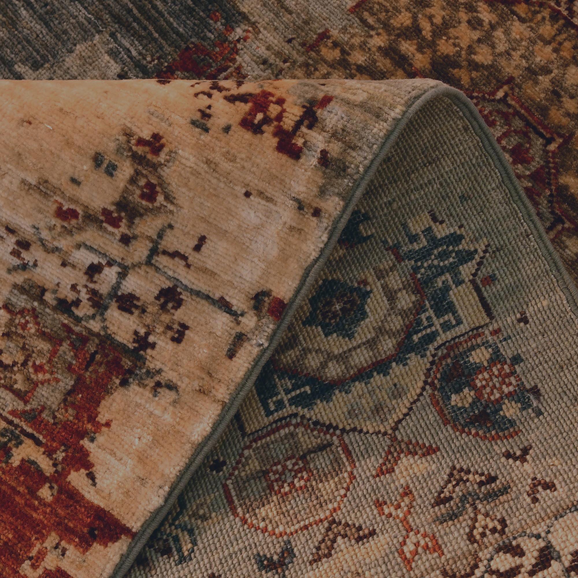 2' 10 x 9' 6 Hand Knotted Mamluk Ziegler Runner Rug