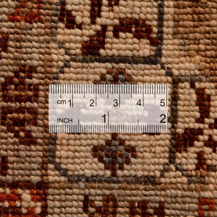 Detail image of 2' 10 x 9' 6 Hand Knotted Mamluk Ziegler Runner Rug