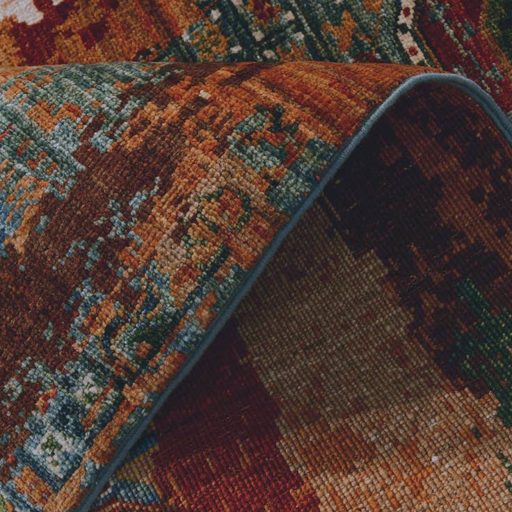 Detail image of 2' 9 x 10' 7 Hand Knotted Mamluk Ziegler Runner Rug