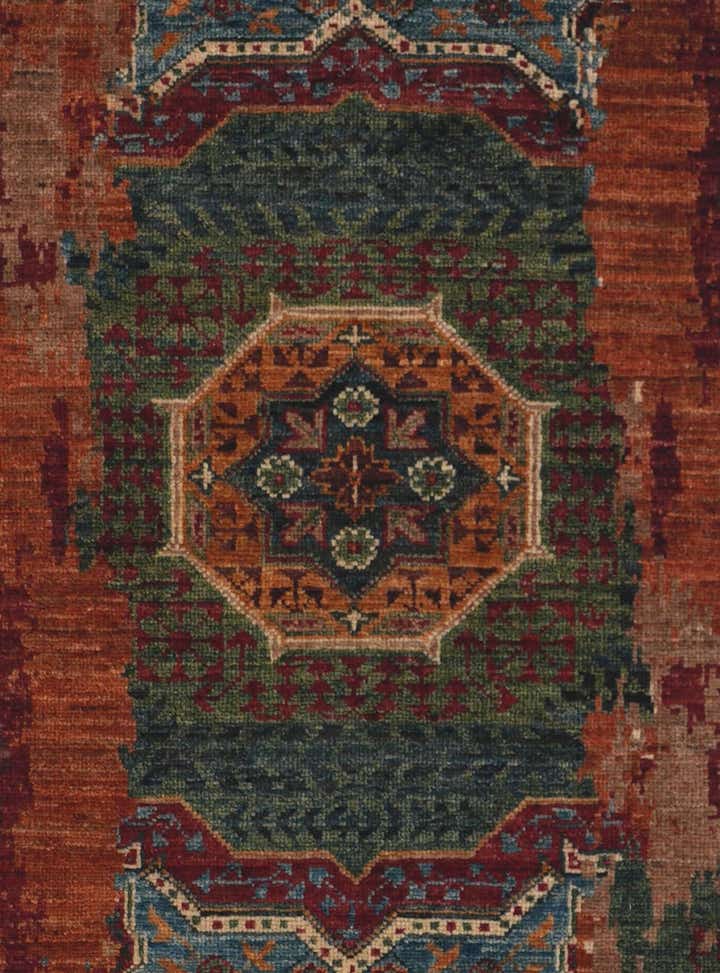2' 9 x 10' 7 Hand Knotted Mamluk Ziegler Runner Rug