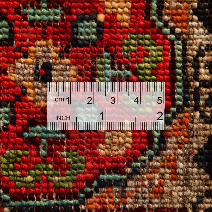 Detail image of 2' 9 x 10' 3 Hand Knotted Mamluk Ziegler Runner Rug