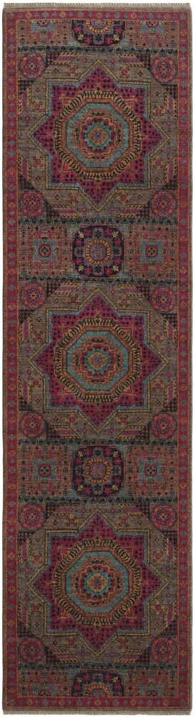 2' 9 x 10' 3 Hand Knotted Mamluk Ziegler Runner Rug