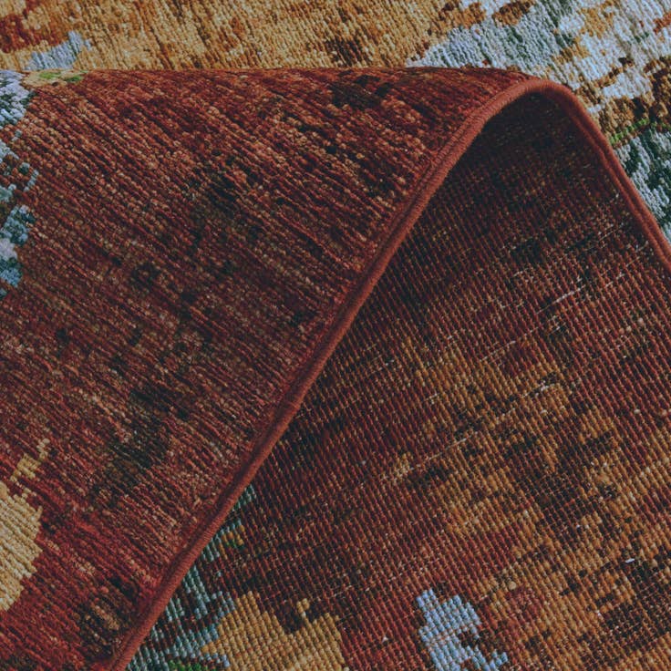 Detail image of 2' 11 x 8' 4 Hand Knotted Mamluk Ziegler Runner Rug