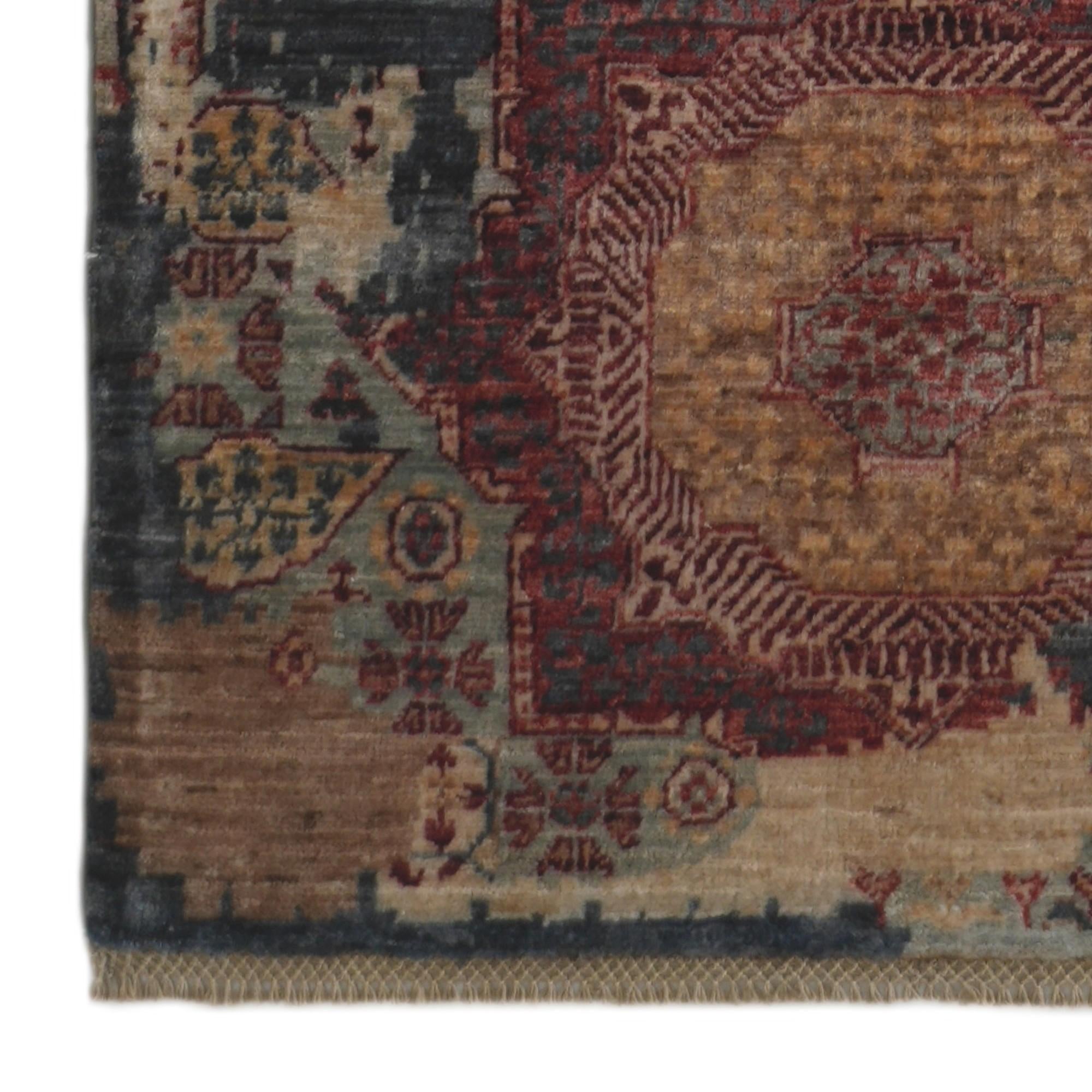 2' 9 x 10' 6 Hand Knotted Mamluk Ziegler Runner Rug