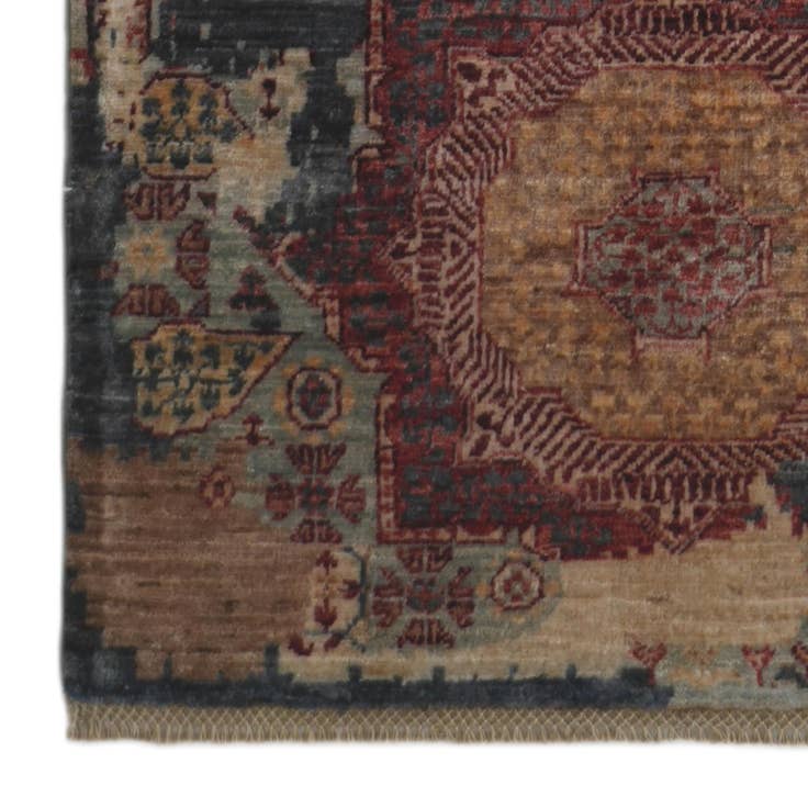 Detail image of 2' 9 x 10' 6 Hand Knotted Mamluk Ziegler Runner Rug