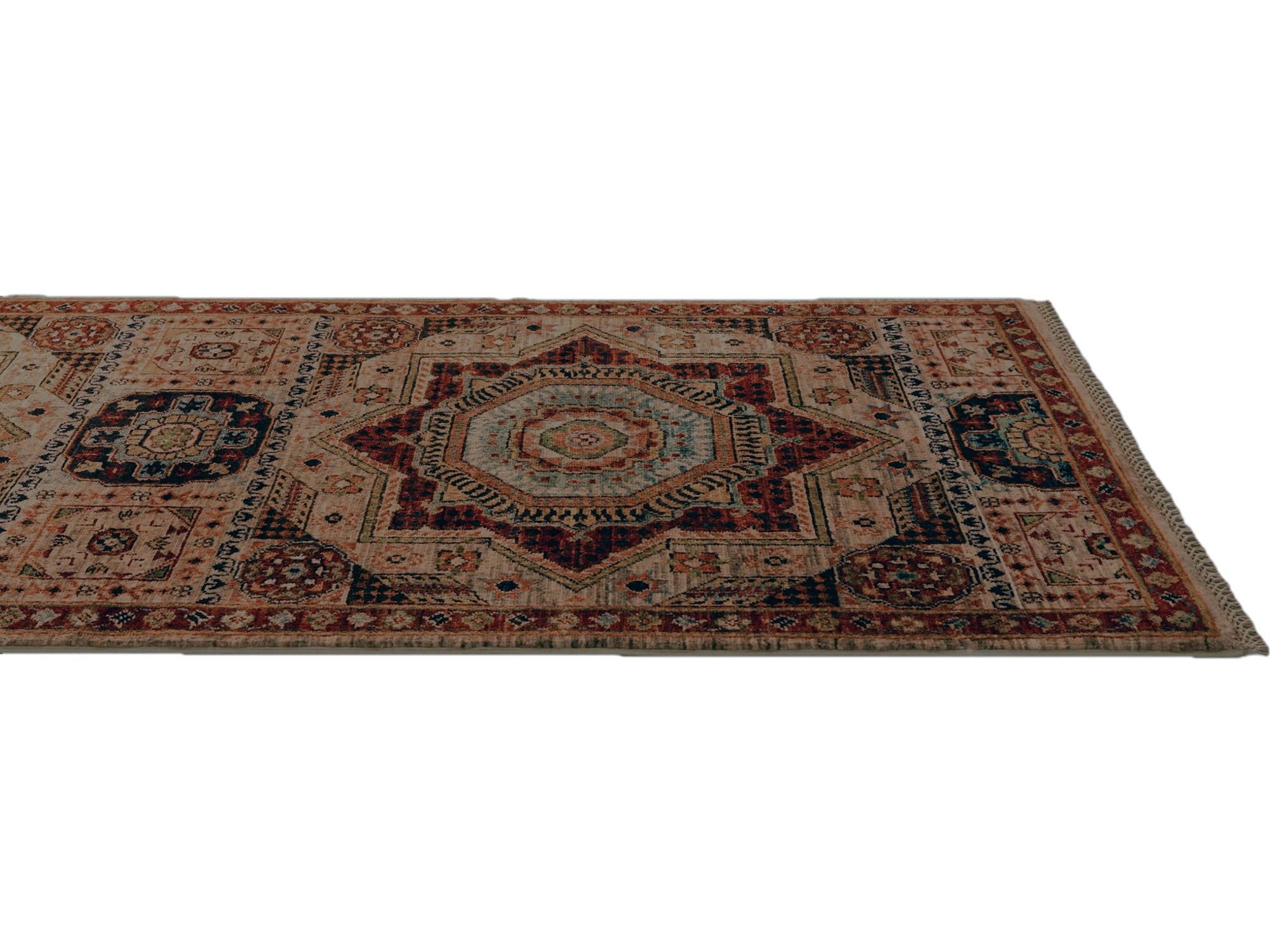 2' 9 x 9' 10 Hand Knotted Mamluk Ziegler Runner Rug