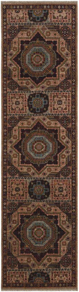 2' 9 x 9' 10 Hand Knotted Mamluk Ziegler Runner Rug