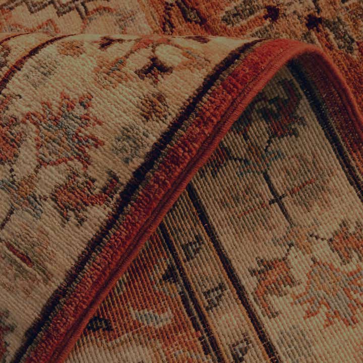 2' 7 x 9' 11 Hand Knotted Mamluk Ziegler Runner Rug