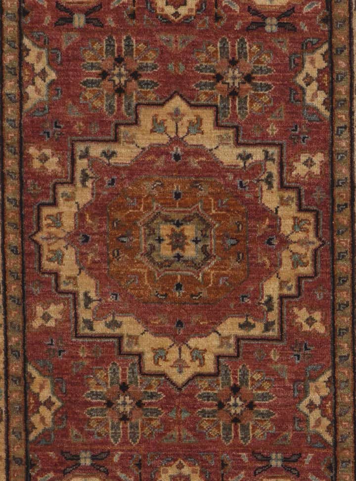 2' 7 x 9' 11 Hand Knotted Mamluk Ziegler Runner Rug