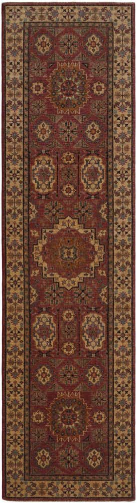 2' 7 x 9' 11 Hand Knotted Mamluk Ziegler Runner Rug