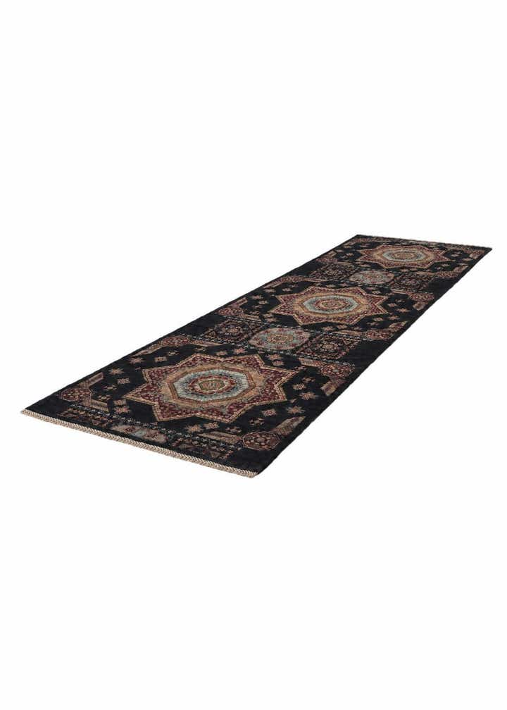 3' x 10' 3 Hand Knotted Mamluk Ziegler Runner Rug