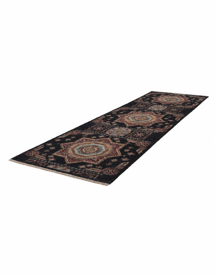 Detail image of 3' x 10' 3 Hand Knotted Mamluk Ziegler Runner Rug