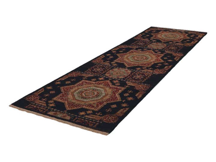 3' x 10' 3 Hand Knotted Mamluk Ziegler Runner Rug