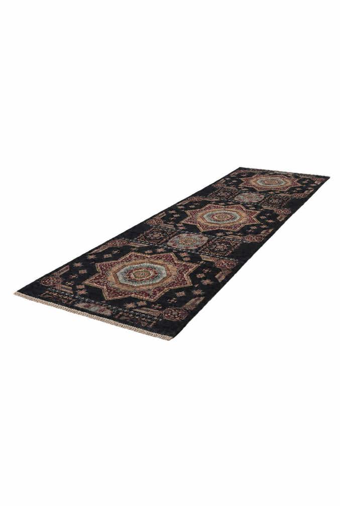 3' x 10' 3 Hand Knotted Mamluk Ziegler Runner Rug