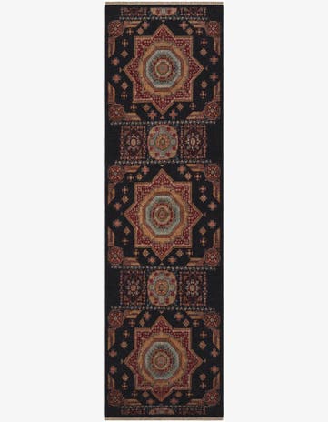 3' x 10' 3 Hand Knotted Mamluk Ziegler Runner Rug