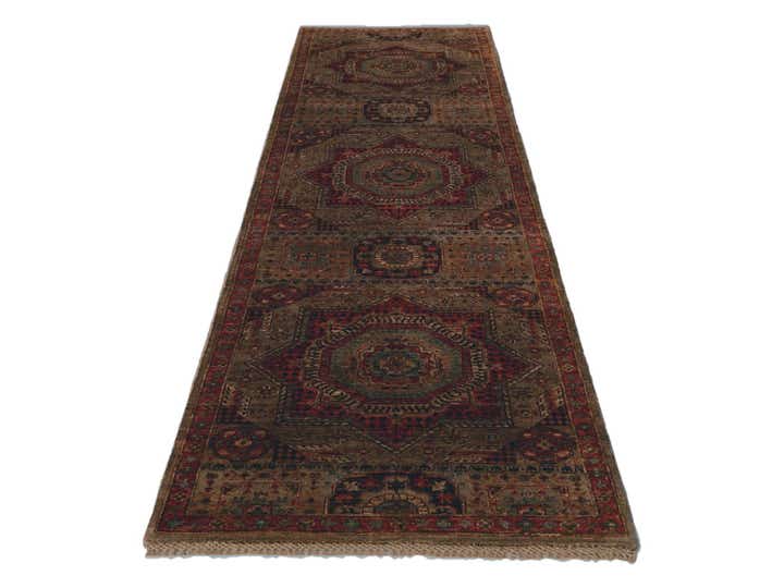 2' 9 x 9' 10 Hand Knotted Mamluk Ziegler Runner Rug