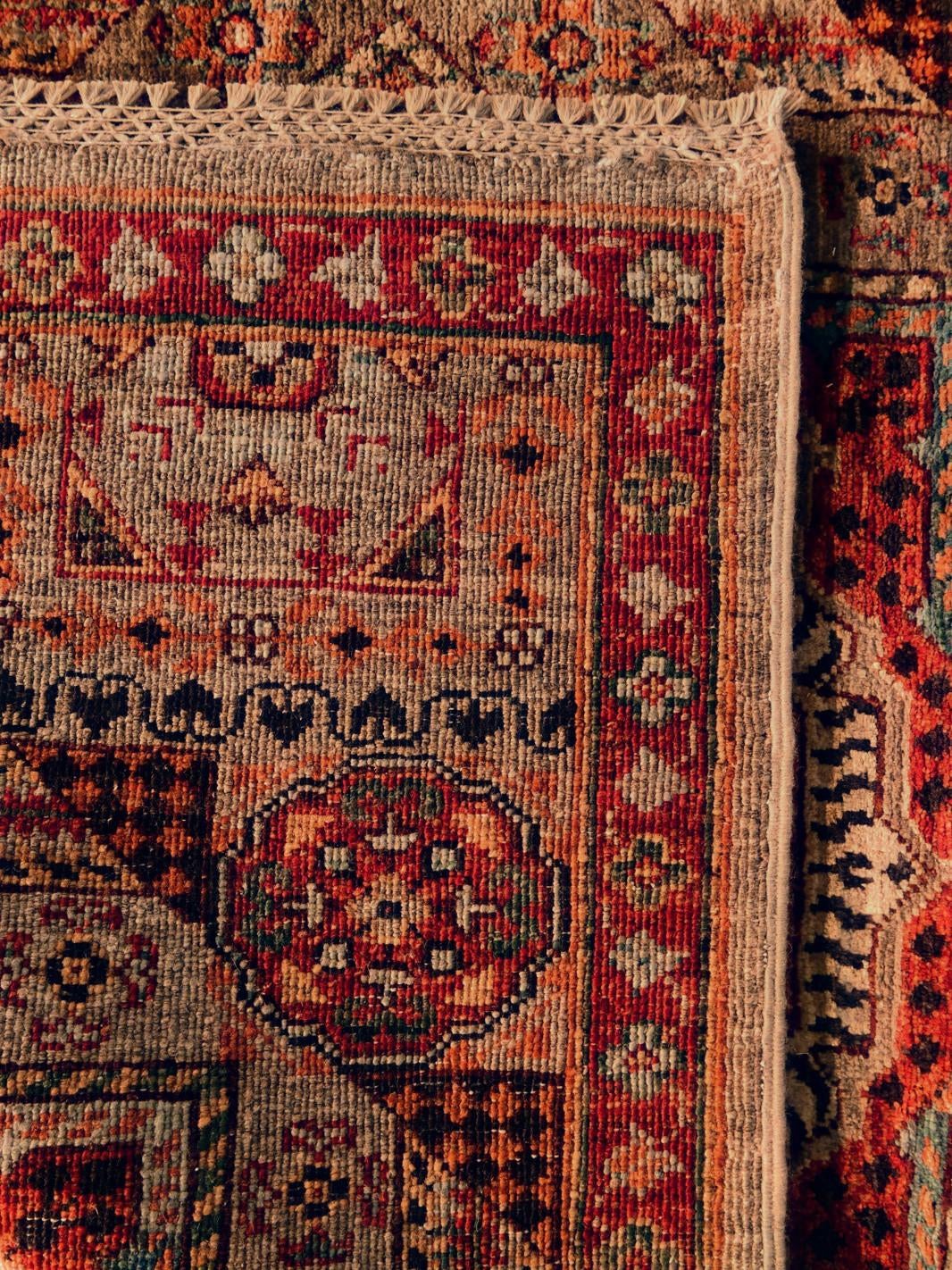 85cm x 300cm Hand Knotted Mamluk Ziegler Runner Rug